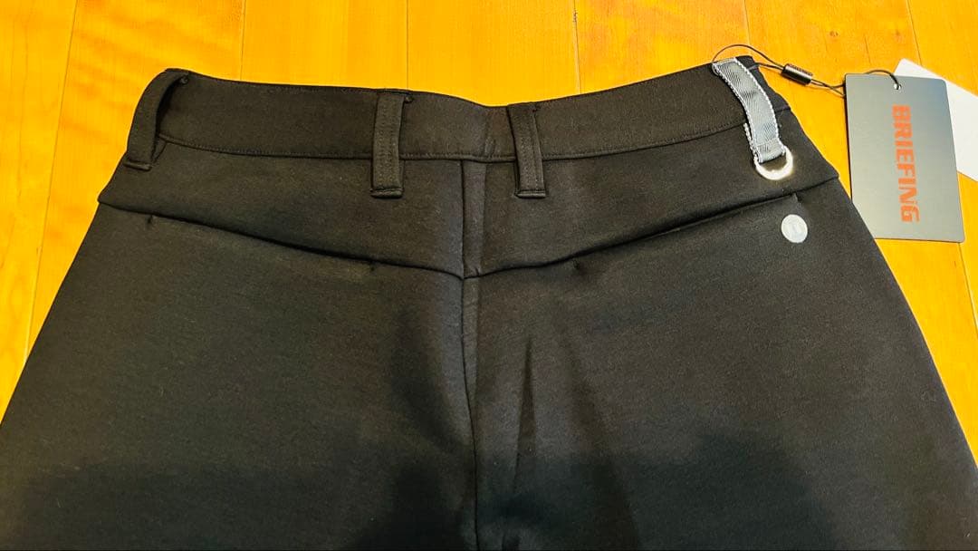BRIEFING ブラックパンツ スリムフィット