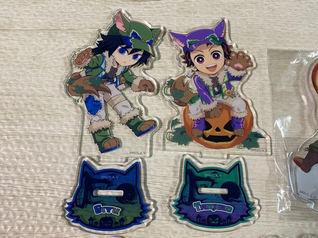 6点　鬼滅の刃　アクリルスタンド　まとめ売り