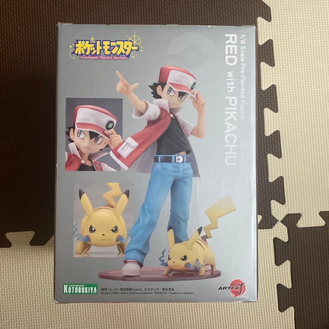 ARTFX J レッド with ピカチュウ ポケモン フィギュア コトブキヤ
