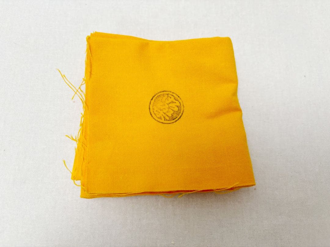 未使用 茶道具 佐々木昭楽作 慶入写 鈴の絵 赤楽茶碗 陶印 共布 共箱 二重箱