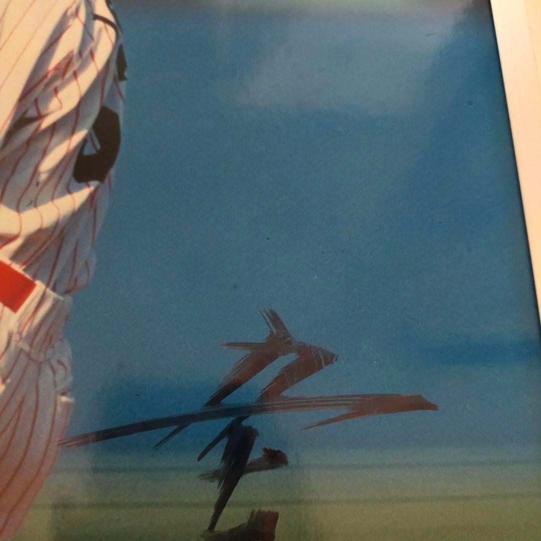 ヤクルトスワローズ　五十嵐亮太　直筆サイン入りパネル　A3