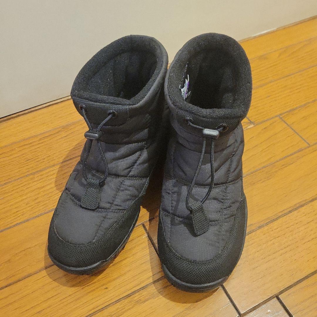 【美品】パーリーゲイツ　冬用ゴルフシューズ　黒　24cm