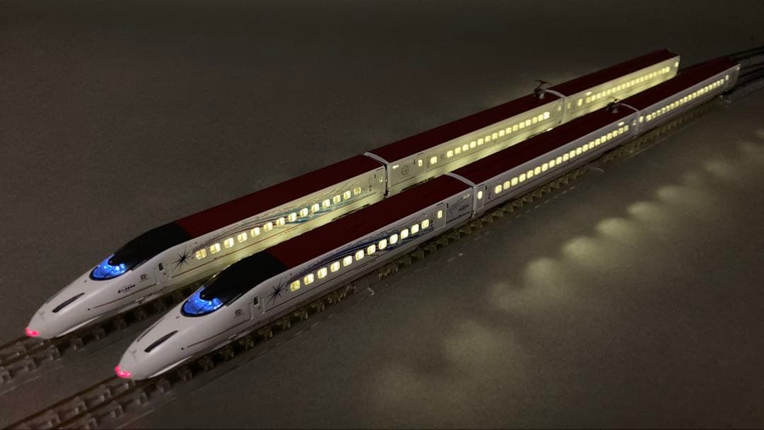 室内灯付 九州新幹線800系 流れ星新幹線 特別企画KATO 10-1729
