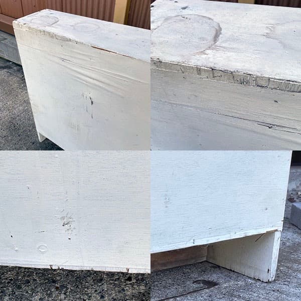 ビンテージ　レターケース　陳列棚　サイドボード　店舗家具　フレンチシャビィ