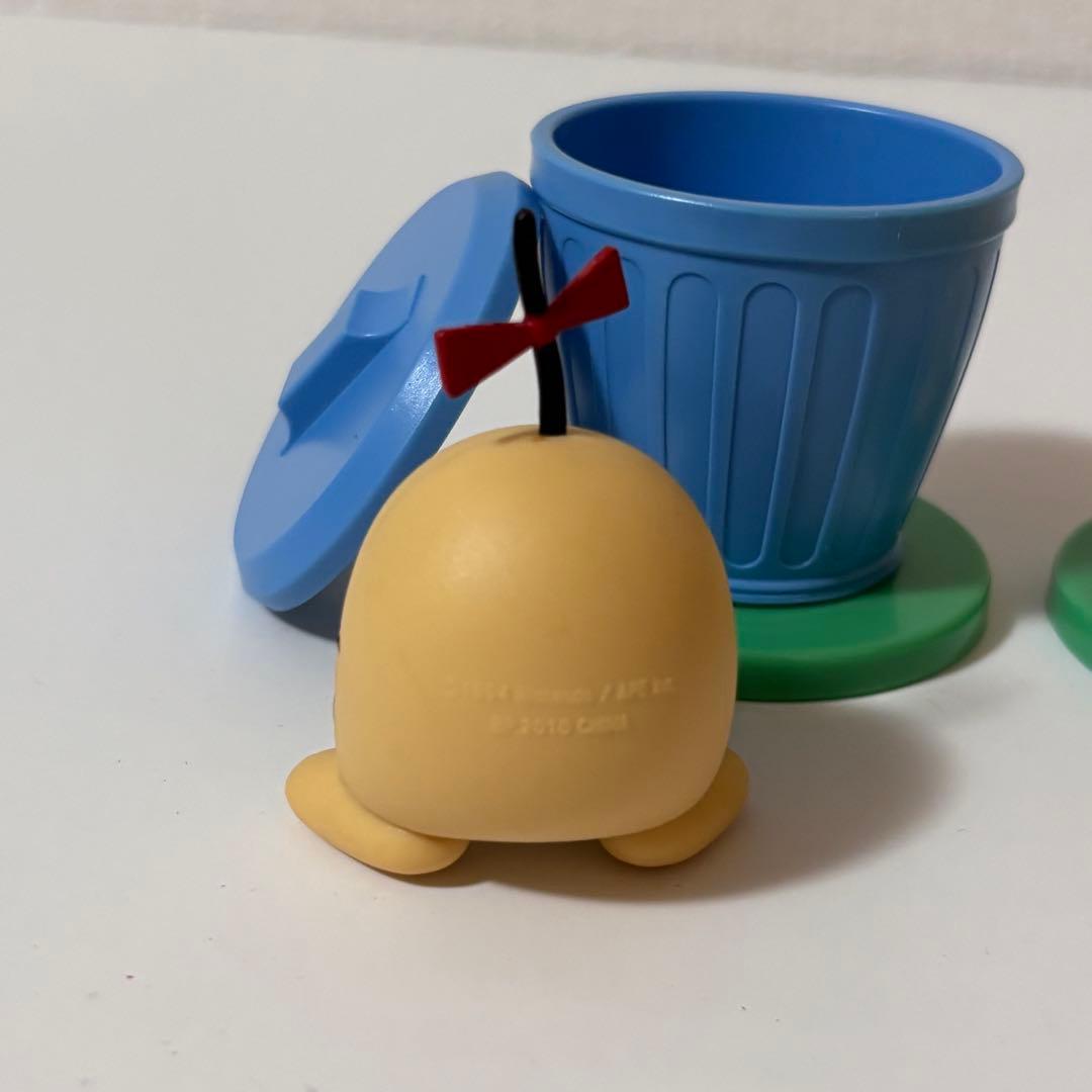 MOTHER2 ミニフィギュアコレクション5　どせいさん　ゴミ箱　足かせ