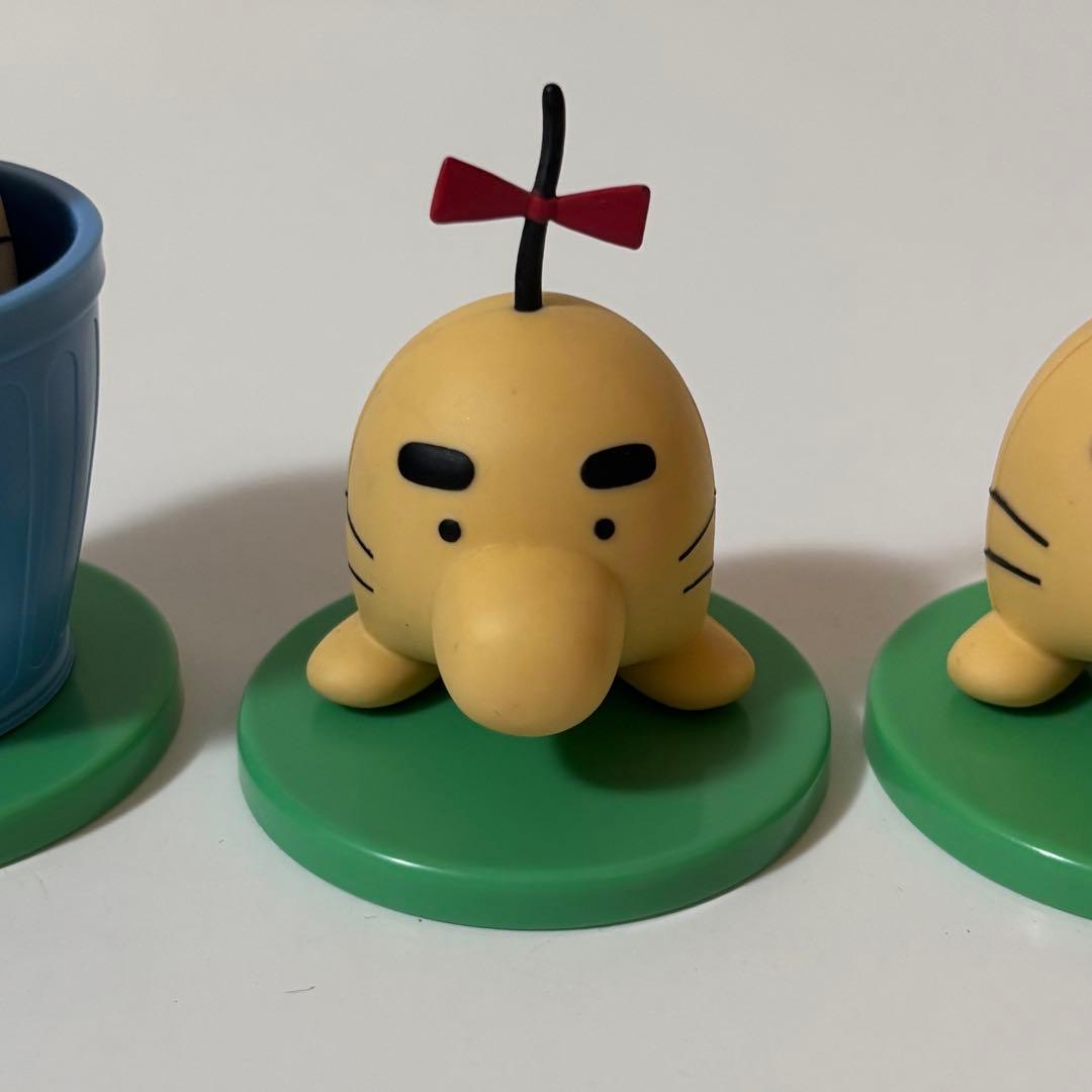 MOTHER2 ミニフィギュアコレクション5　どせいさん　ゴミ箱　足かせ