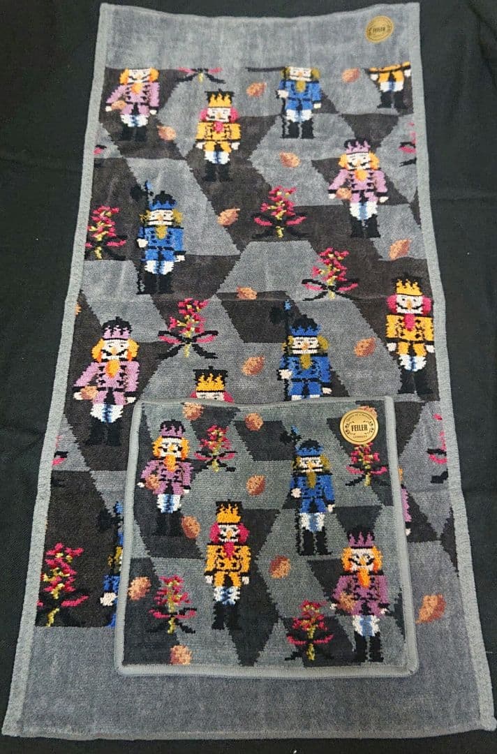 新品 レア FEILER ハンカチタオル&フェイスタオル　ナットクラッカー