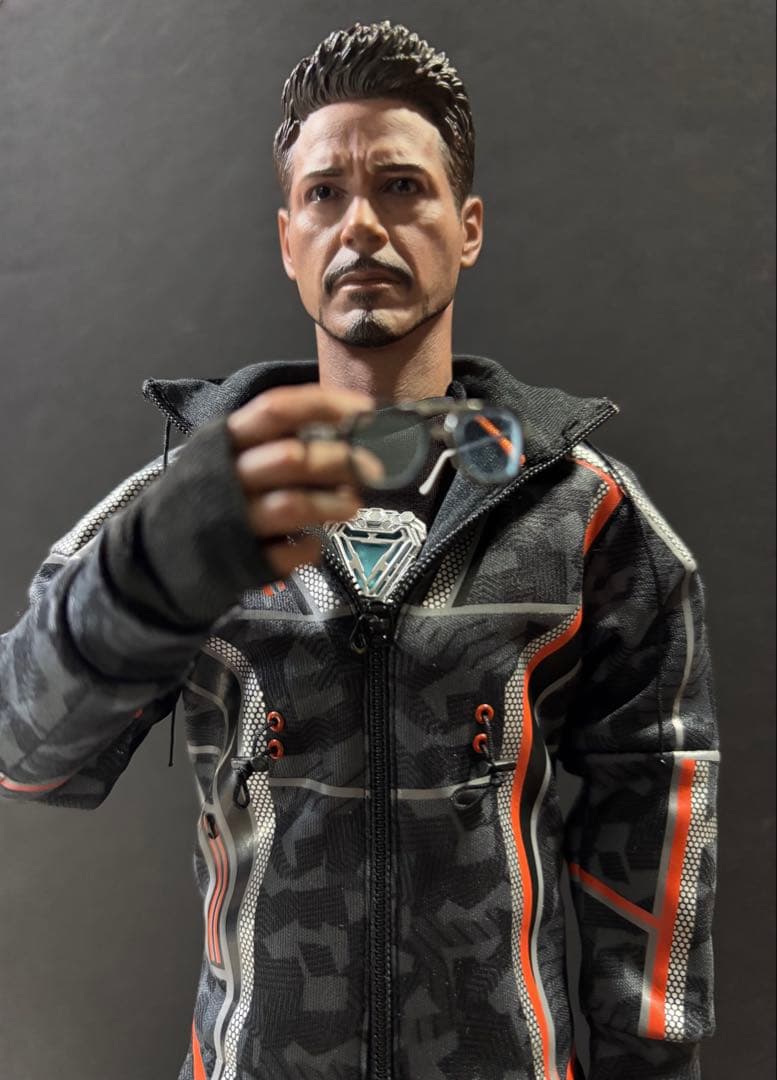 アイアンマン ホットトイズ トニースターク　ナノコンバットスーツ