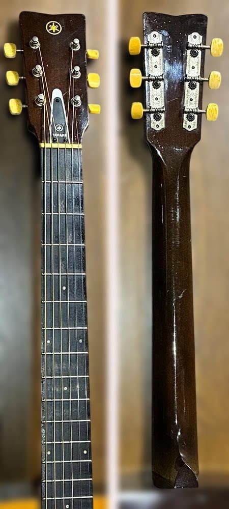 ★　弾き込まれた綺麗な音色　YAMAHA ビンテージFG110赤ラベル試聴動画有