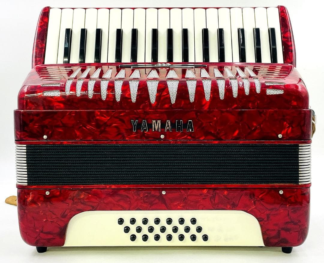 【完動品 希少 名器】YAMAHA ヤマハ アコーディオン YA-21 32鍵盤
