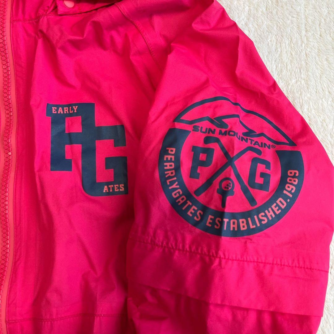 パーリーゲイツ　サンマウンテン　コラボ　レインウエア　パンツ　フード　２WAY