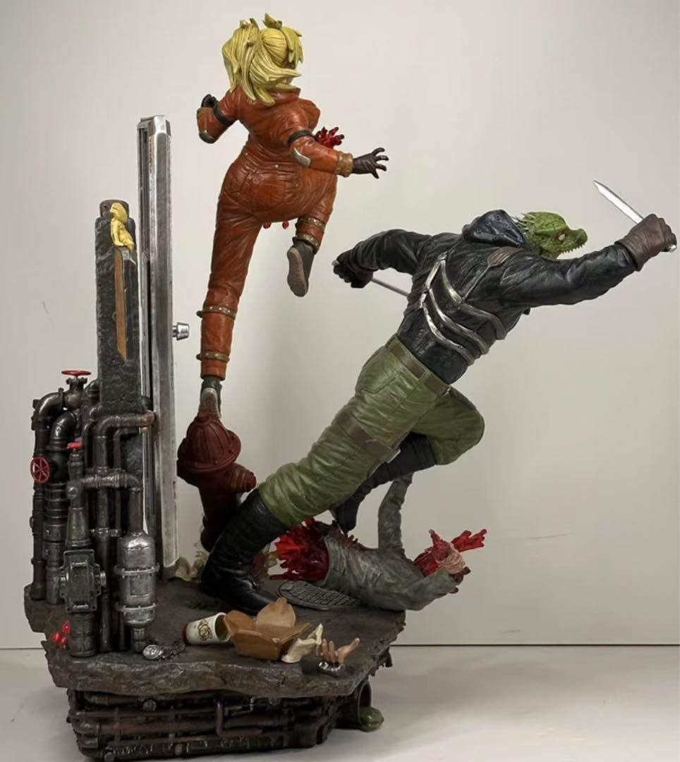 ドロヘドロ Figurama カイマン ニカイドウ スタチュー フィギュア