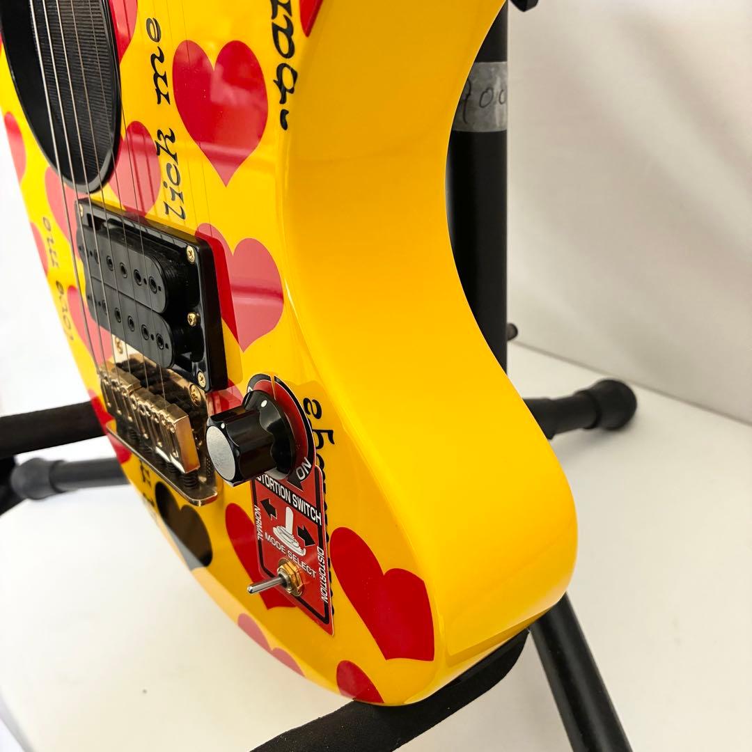 【極美品】FERNANDES ZO-3 hide YELLOW HEART