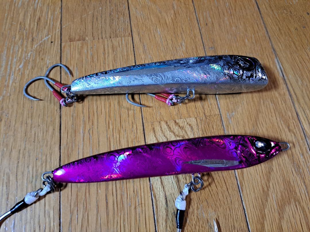 亜侍闘 2本 クアトロダイバー ドラゴン ダイビングペンシル スイミングポッパー