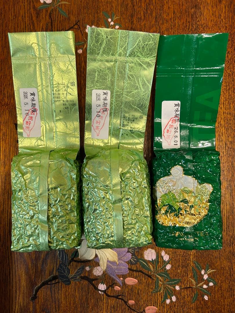 【台灣好茶】福袋 セットE 合歡山高冷茶、奇萊山高冷茶、梨山頂極金萱茶