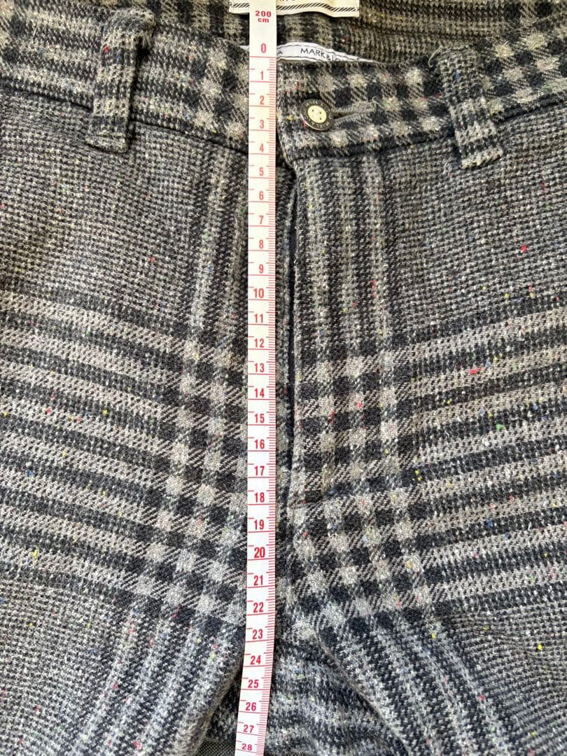 MARK & LONA（マークアンドロナ）パンツ　ズボン　チェック柄　ストレッチ