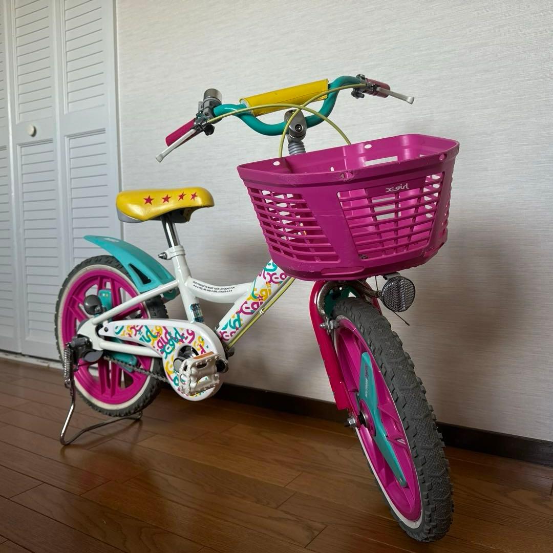 ブリヂストン　X-GIRL STAGES コラボ 子供用自転車 16インチ