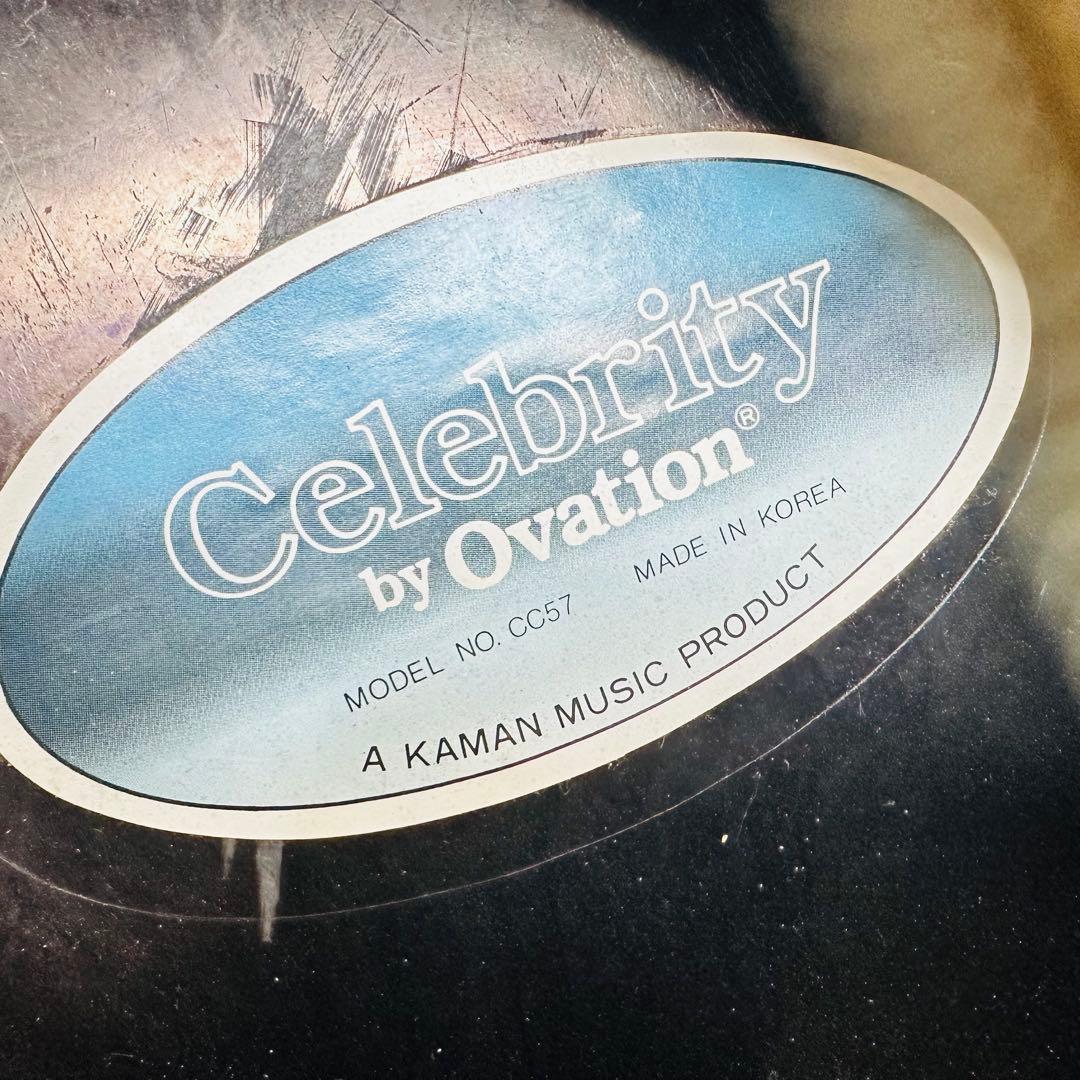 Ovation エレアコ　 Celebrity No.CC57