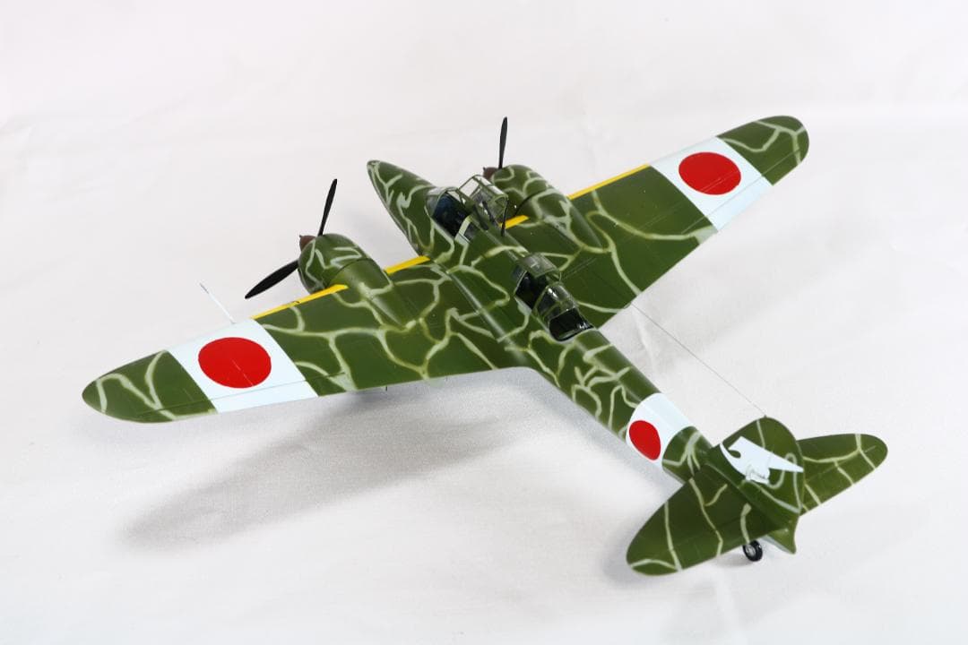 ハセガワ　1/48　キ-45　屠龍戦闘機　完成品