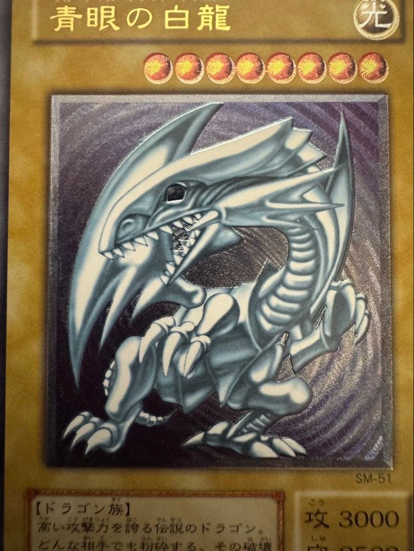 遊戯王　ブルーアイズホワイトドラゴンレリーフ　SM-51