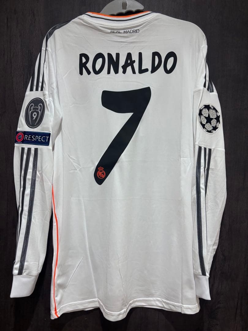 ロナウド　レアルマドリード ユニフォーム　長袖