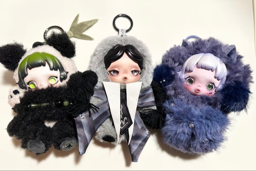 も*も様 スカルパンダぬいキー 10体セット※バラ売り不可