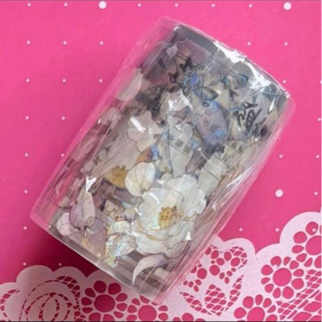 贝壳光 疏影映窗 6cm×6m 海外マスキングテープ　海外マステ