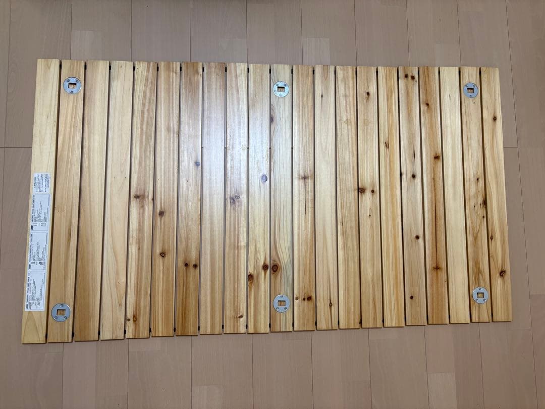 Coleman ナチュラルウッドロールテーブル120