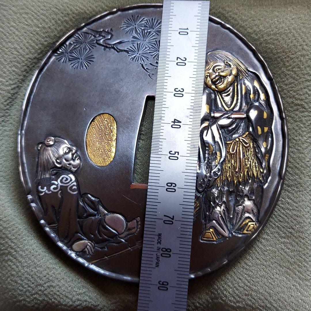 鍔　日本刀　小道具