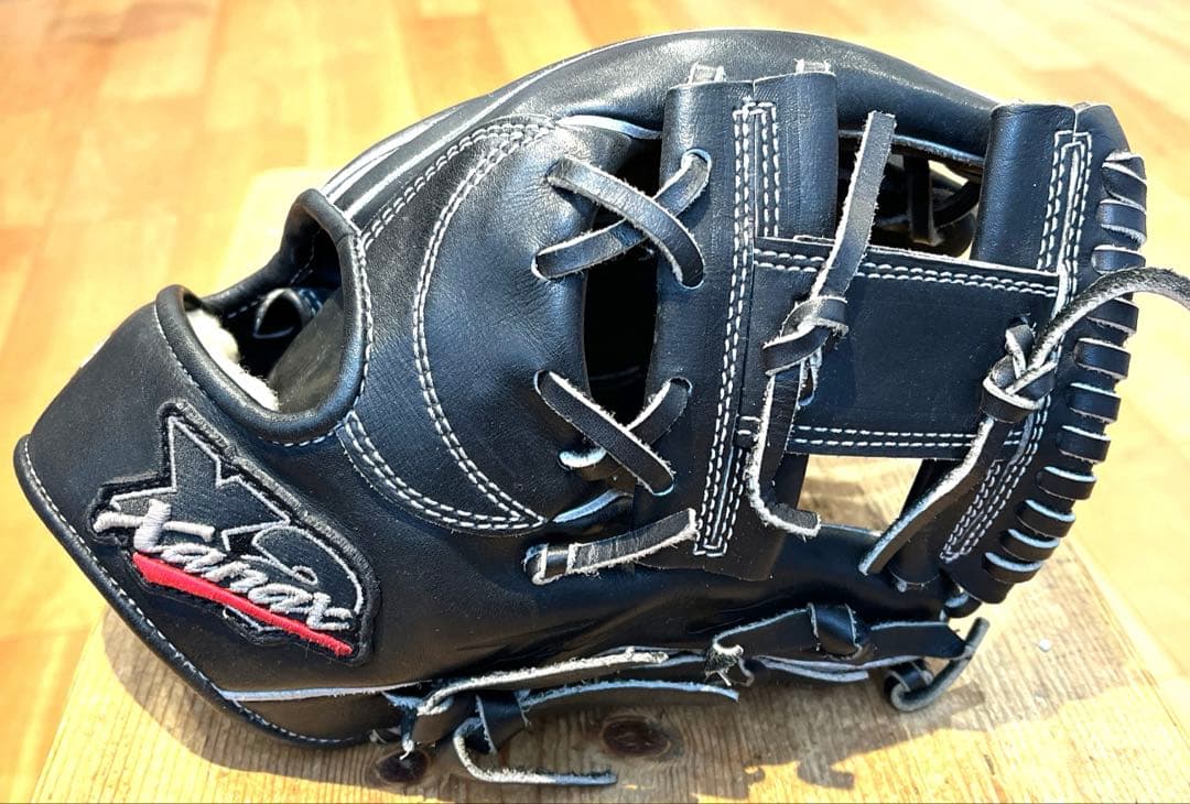 【美品】Xanax 硬式グローブ　内野手用