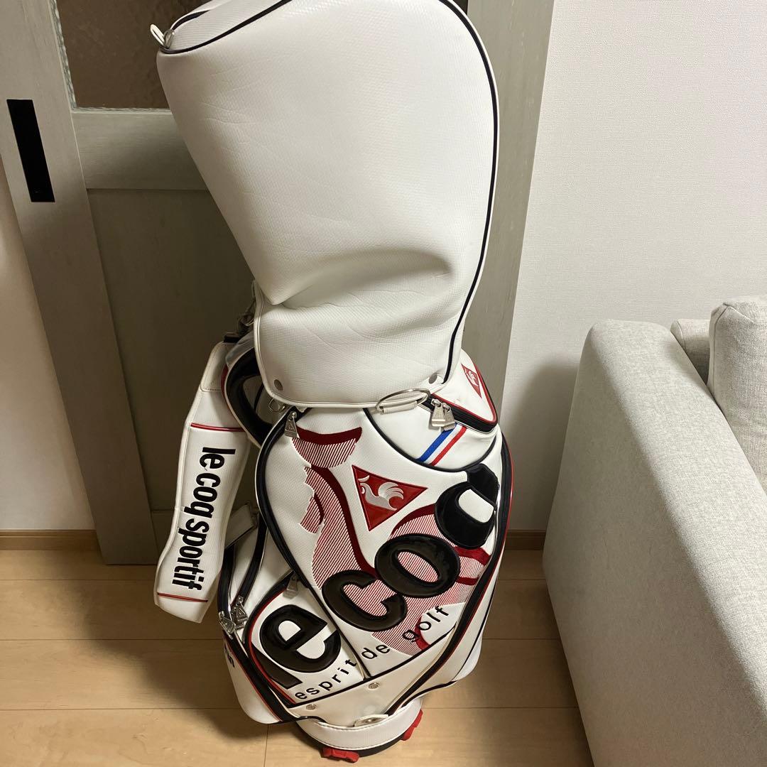 お買い得品！le coq キャディバッグ　クラブセット