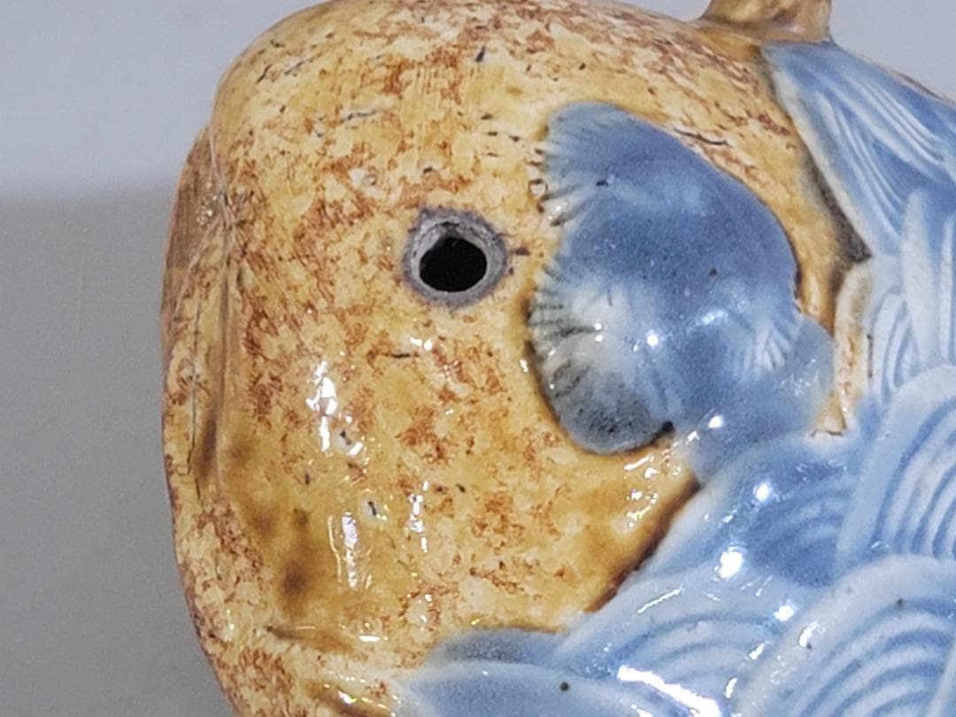 古平戸 貝 青海波紋 水滴 DT355