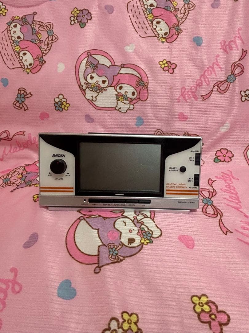 JR東海 鉄道音 目覚まし時計 RAiDEN TC203E ライデン