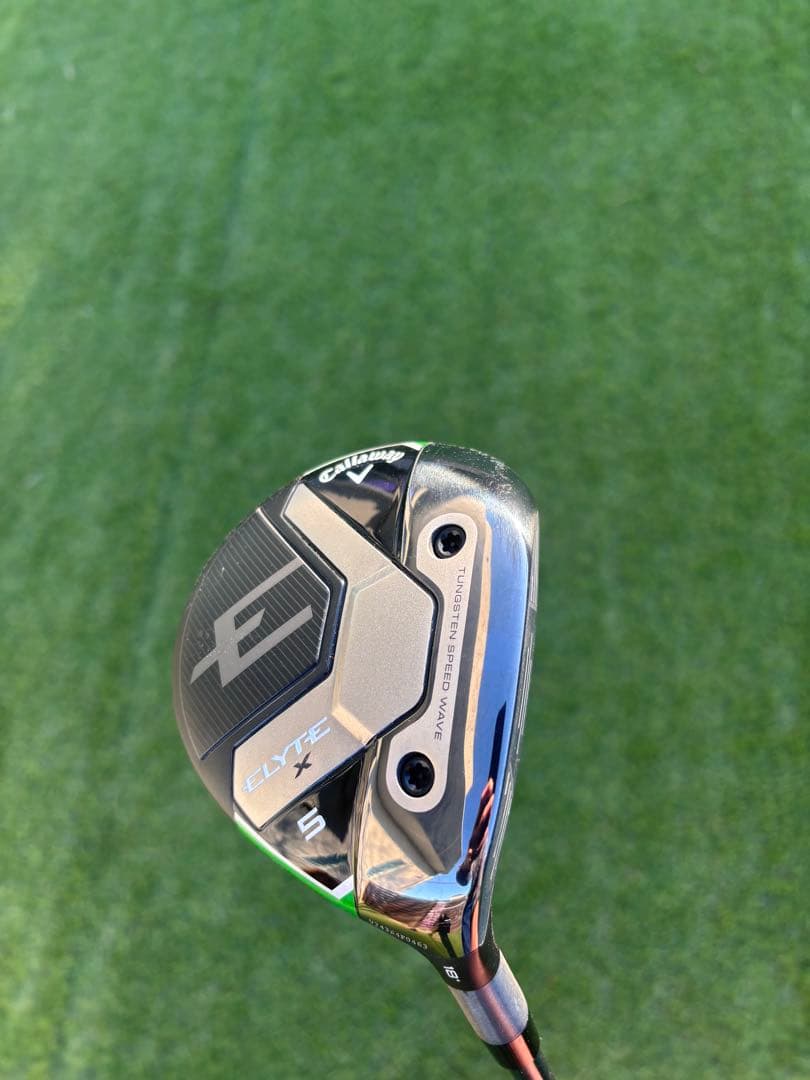 キャロウェイ エリートX 5FW 純正VENTUS GREEN 5-S