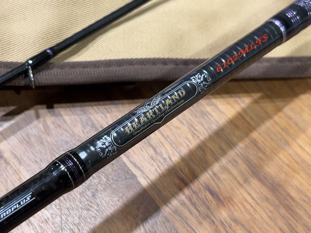 美品 ダイワ ハートランド 6102MLFS-19 HL722MHRB-19