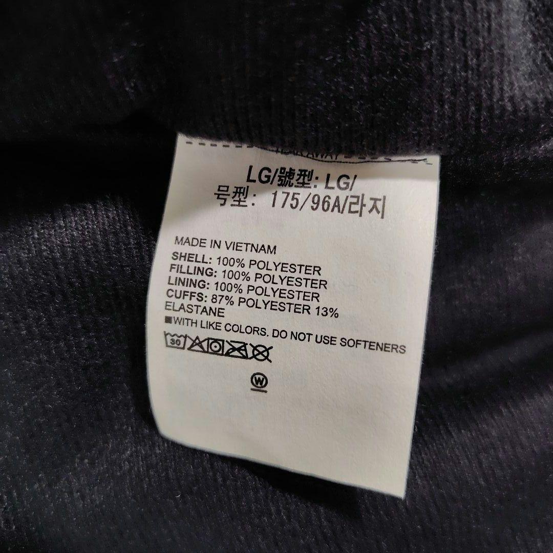 新品未使用 アンダーアーマー ロングコート ベンチコート サッカー L ブラック