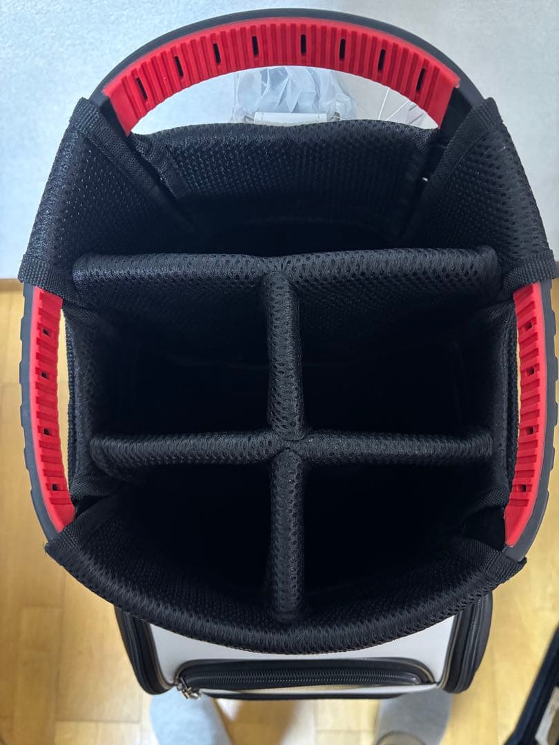 Srixon キャディバッグ ホワイト/ブラック