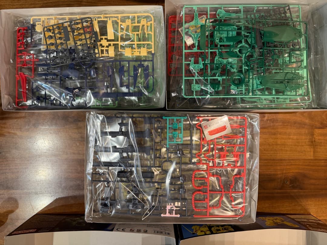 【中古・未組立品】HGUC ジ・オ、パラスアテネ、ボリノークサマーン ３個セット