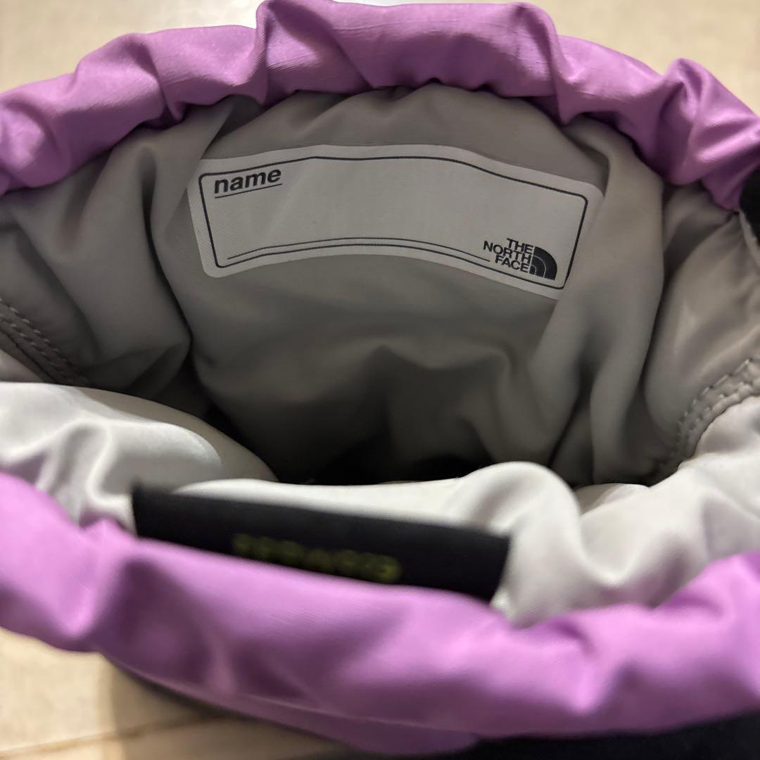 THE NORTH FACE 子ども用ウィンターブーツ 紫　20センチ