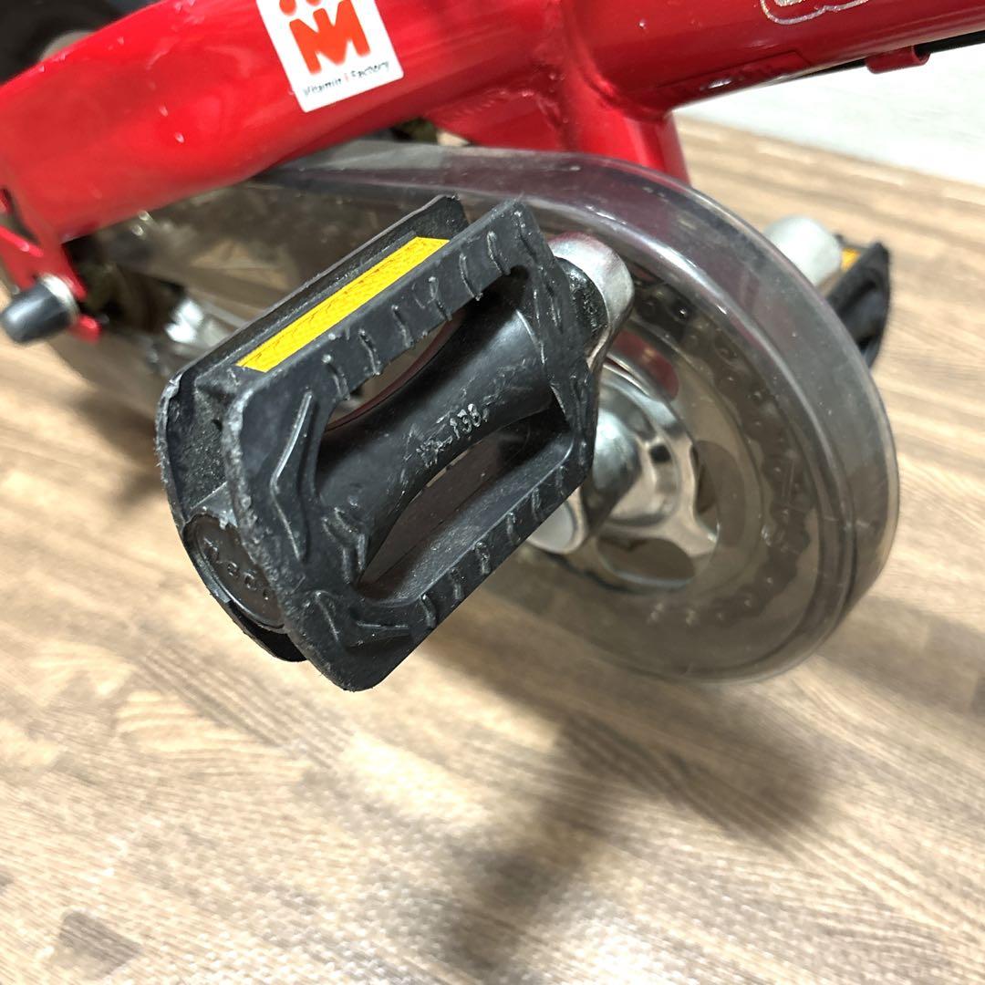 【美品】 へんしんバイクS 10インチ レッド キッズ ストライダー　虫ゴム新品