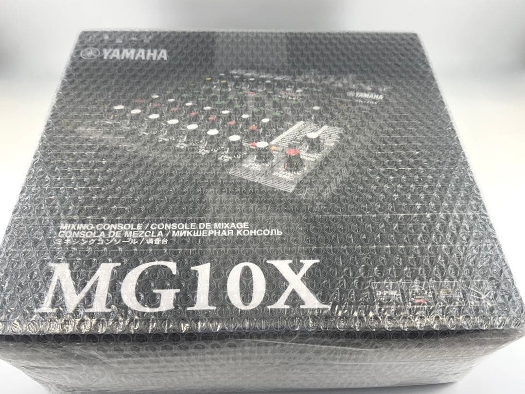新品未開封　YAMAHA MG10X Black 10チャンネル PA&SR用