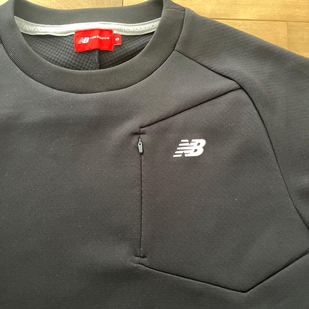 New Balance 黒ゴルフウェア　セットアップメンズ