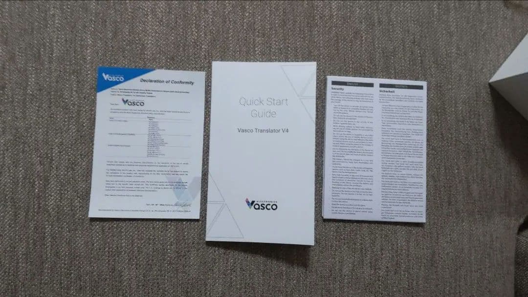 値下げ中　Vasco Translator V4 ホワイト