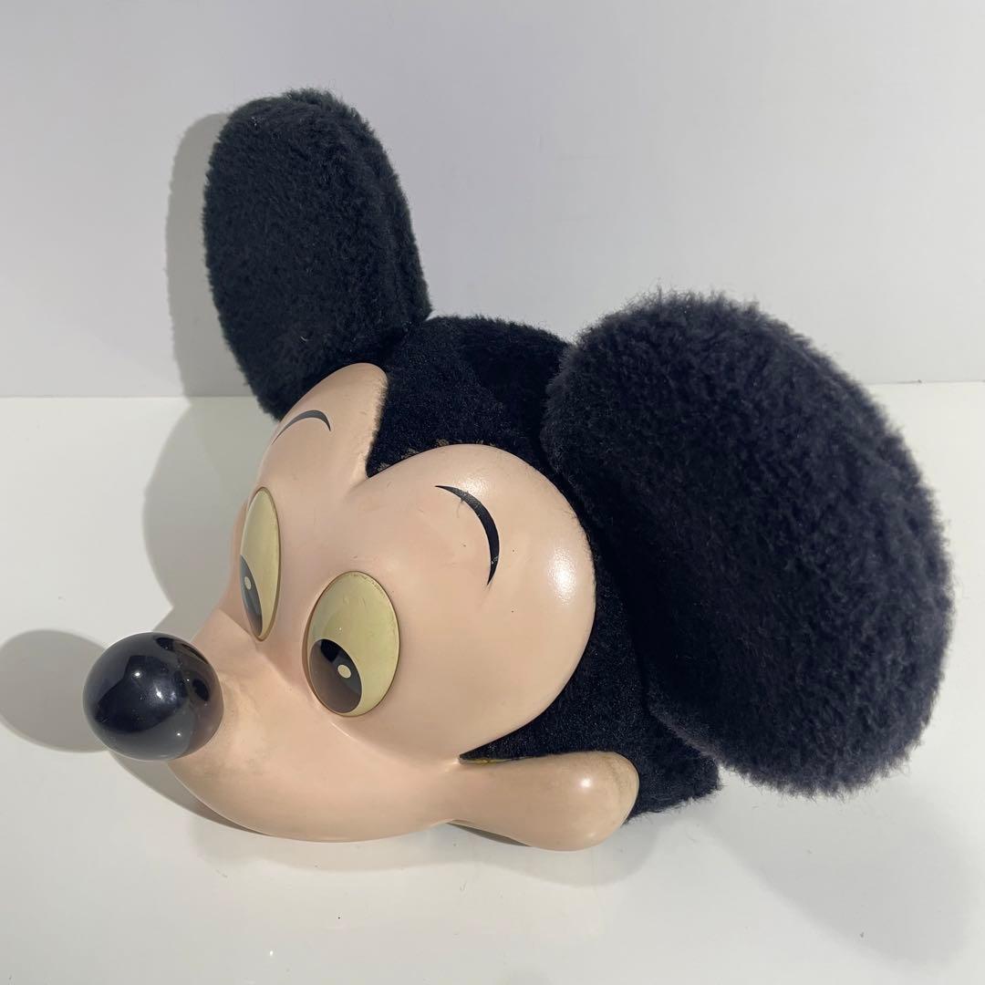 レア ディズニー ファンキャップ ミッキー ミニー 3D 帽子 当時物