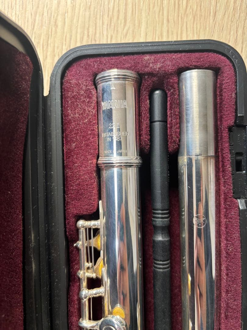 【美品】YAMAHA/ ヤマハ　フルート　YFL-221 ケース付き