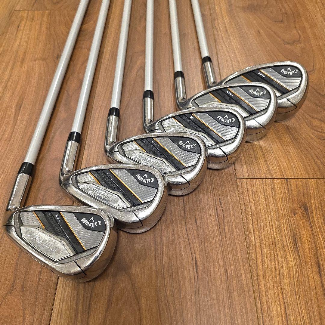 【レディース】キャロウェイ マーベリック MAX LITE アイアン 6本