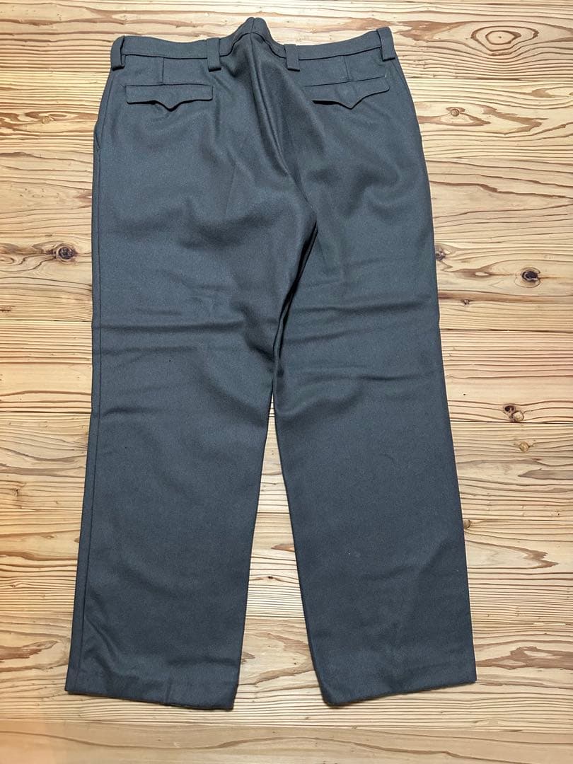 旧東ドイツ軍（国家人民軍）将校用コートトラウザーセットデッドストック1977製