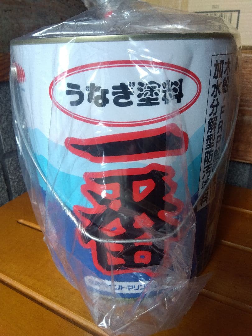 一番 防汚塗料 　未開封　レトロレッド 4kg　約3ヶ月前に購入