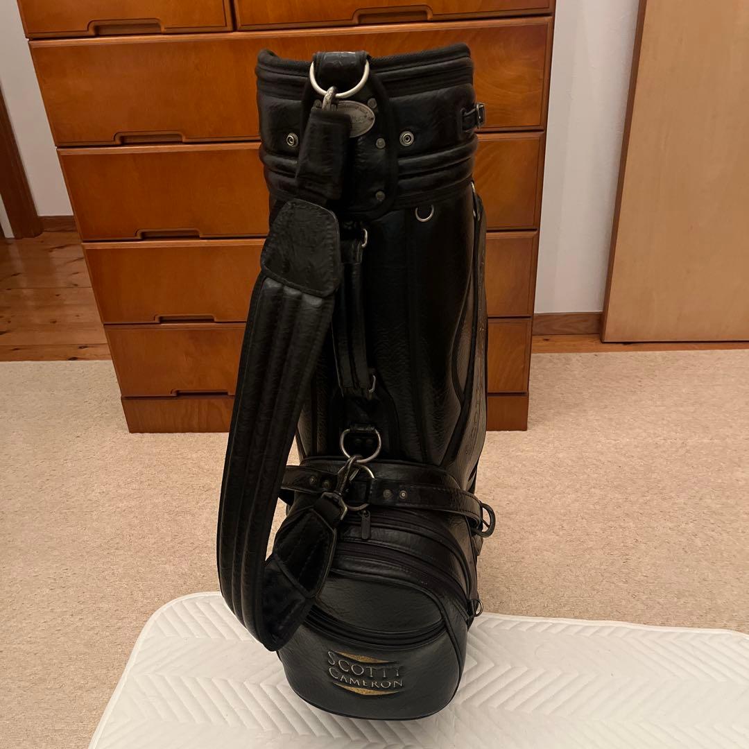 SCOTTY CAMERON ブラックキャディバッグ