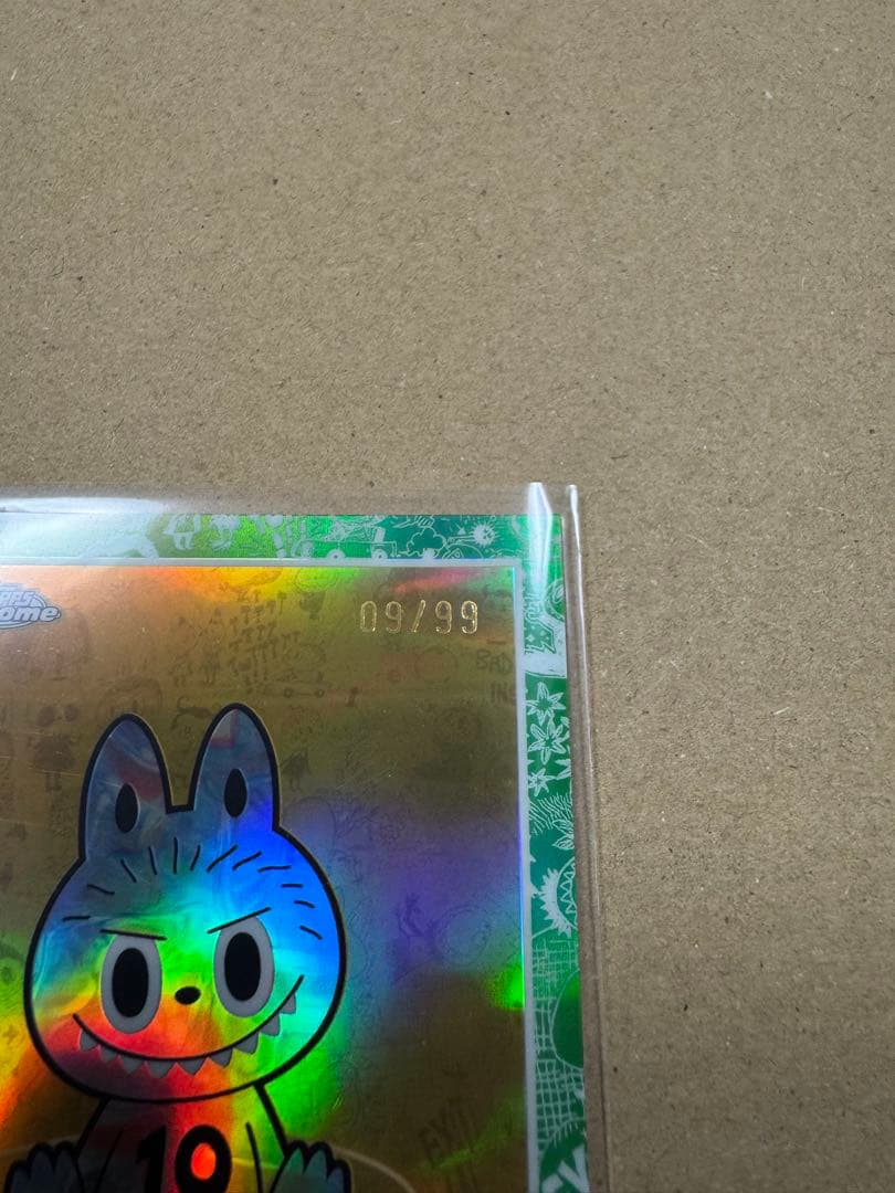 2025 Topps Chrome Labubu ラブブ トレカ シリアル入り